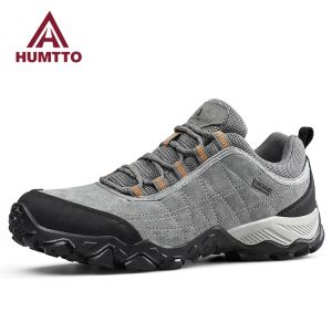 Shoes HUMTTO Leather Men Shoes Luxury Designer Winter Waterproof Sneakers for Man Casual Work Fashion Breathable Black Mens Trainers