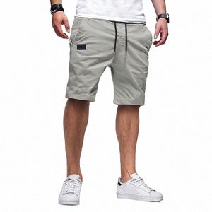 new Men's Fi Hip Hop Shorts Summer Cott Casual Capris Running Sports Shorts Street Pants High Quality Straight Leg Pants e04m#