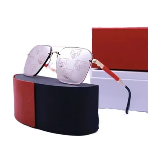 Vintage okulary przeciwsłoneczne Designer Gradient Gradient UV400 Pełna ramka Okulary do unisex wielokolorowe duże wiatroodporne okulary za darmo wysyłka HJ080 C4