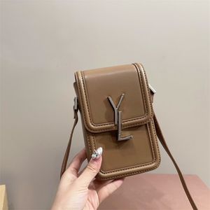 Designer Fashion Crossbody Bag Womens Solferin Phone Bags Genuine Leather Shoulder Bags Letter Mini Daily Lady Purses