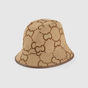 Cucci Bucket Hat Luxury Designer Hat For Men and Women Classic Big G Logo Canvas Bucket Hat