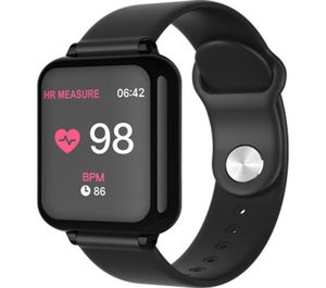 Smart Watch Su Geçirmez Fitness Tracker IOS Android Telefon Akıl Swatch Kalp Hızı Monitör Kan Basıncı Fonksiyonları B573241295