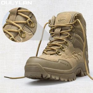 Fitness Shoes Men Women Desert Army Climbing Hiking Boots Work Safety Male Outdoor Camping Combat