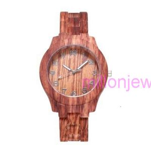 Luxury Mens Watch Women Bamboo Wzór modowy Cyfrowy kreatywny anty -stalowy zespół męski Watch Watch Wooden Sandalwood Quartz