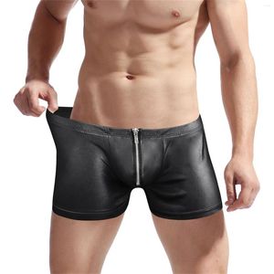 Mutande Boxer e intimo da uomo Slip sexy in cotone traspirante Uomo Boxer da gioventù Tanga Hombre