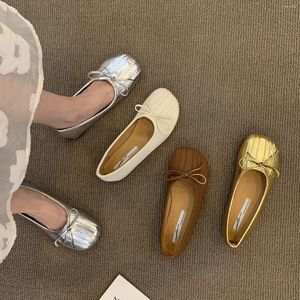 Casual Schuhe Bailamos Damen Wohnungen Bequeme Ballerinas Weiche Karree Ballett Flache Mary Jane Frau Slip On Pantoletten Mujer