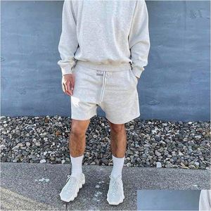 Mens Plus Size Shorts 21SS Spring Summer Europe USA Reflective Matcha Green Women Men skateboard High Street Cotton Running Middle Pan Otvmd