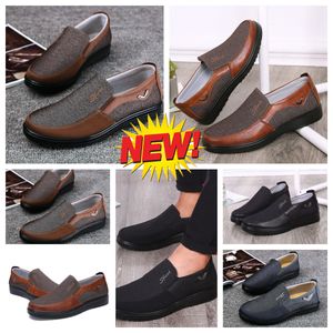 Lässige Schuhe Gai Männer schwarze braune Schuhe Punkt Toes Party Bankett Anzug Männer Designer Minimalisten atmungsaktive Schuhgrößen EUR 38-50