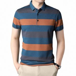 POLO da uomo casual estivo a maniche corte J26L#