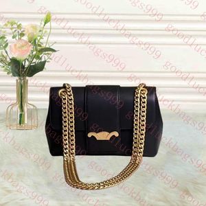 Top Quality Designers Bag Teen Triomphes Crossbody Bags Womens Baguette Bolsa de Ombro Luxurys Bolsa De Couro Sacola De Ouro Cadeia Embreagem Envelope Saco De Viagem