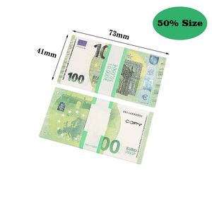 Prop Währung Kinder 50 gefälschte Party Geld Spielzeug festliche Euro Kopie Geschenk Banknote Faux Ticket Dollar Billet Rbswf