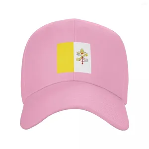 Ball Caps Mode Unisex Flagge von Vatikanstadt Trucker Hut Erwachsene verstellbare Baseballkappe Männer Frauen Sonnenschutz