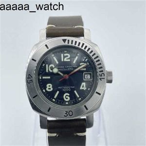 Watch Mens Panerass 2024 Luxury Wristwatches 1000 자동 기계식 풀 스테인리스 스틸 방수