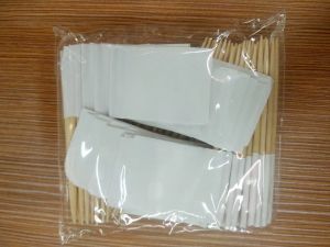 Accessories 500PCS Mini Blank White Flag Paper Food Picks Dinner Cake Toothpicks Cupcake Decoration Fruit Cocktail Sticks Party