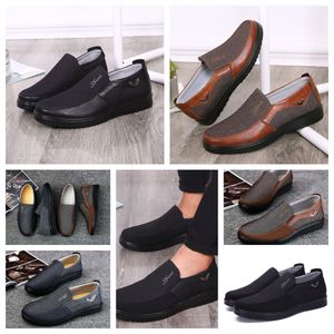 Shoe GAI sneaker Casual Shoe Men Single Business Round Toes Shoes Casual Soft Soles Slipper Flat Men Classic comfort shoe soft size EUR 38-50