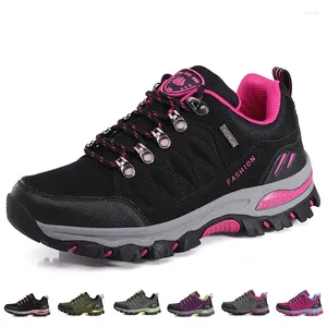 Sapatos de fitness caminhadas para mulheres respirável antiderrapante botas trekking masculino ao ar livre escalada de montanha caça casal