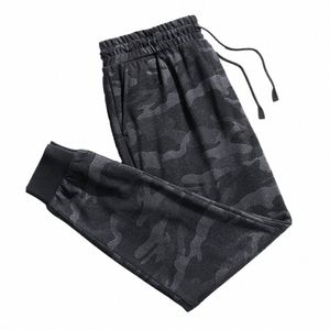 lg Casual Sports Pants for Men, Slim Fit Trousers Camo Jogger Sweatpants, Ideal for Gym and Outdoor Activities e1DC#