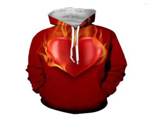 Men039s Hoodies Jumeast 3D Print Flame Heart Cartoon Graphic Streetwear Overdimensionerade baggy hooded Sweatshirts Aesthetic Hoodie Men7388459