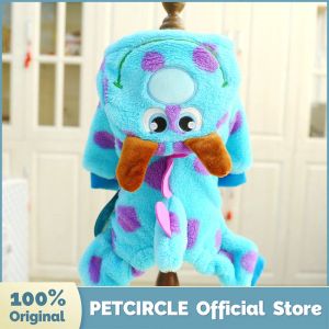 Rompers PETCIRCLE Dog Clothes Puppy Bubble Dragon Transformation Thicken Jacket Fit Dog Cat Winter Pet Cute Costume Warm Hoodie Dog Coat