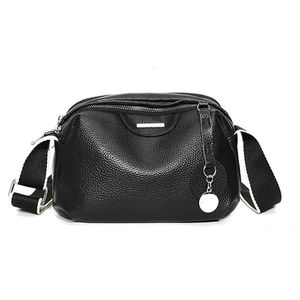 أكياس Crossbody للأزياء حقيبة جلدية حقيقية بسيطة عالية الجودة حمل عتيقة Boston Handbag Lovent Female 240322