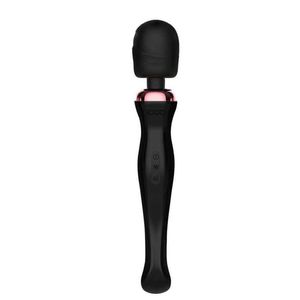 Hip Silicone Full Body Massage Stark vibration Stick för kvinnors produkter Masturbation Toys Sex Toy 231129