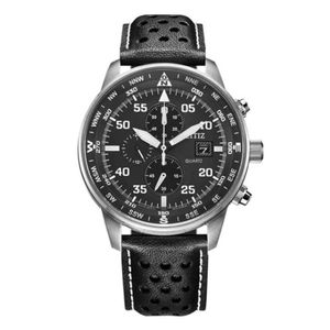 2021 New 43mm Mens Watch Man Quartz Wristwatches 스위스 운동 크로노 그래프 스테인리스 스틸 세라믹 스트랩 사파이어 유리 남성 290e