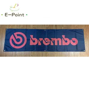 Accessoires 130GSM 150D Material Itlay Brembo Racing Car Banner 1,5ft*5ft