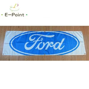 Accessories 130GSM 150D Material American Ford Banner 1.5ft*5ft (45*150cm) Size for Home Flag Indoor Outdoor Decor yhx154