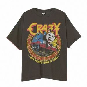 banda T Shirt Ozzy Osbourne Dut É assim que vai cinza escuro Vintage Tee T Shirt j9tl #