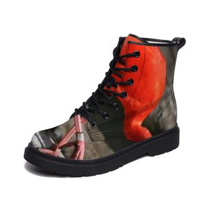 Botas personalizadas masculinas preto branco vermelho azul verde bege rosa cinza casual calçados esportivos masculinos e femininos ao ar livre caminhada jogging sapatos esportivos customizatio060