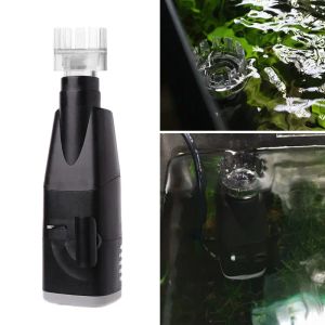 Tools Aquarium Surface Skimmer for Canisters Floating Dust Filters with Suction Cups 3.5W 300L/H Oil Protein Remover