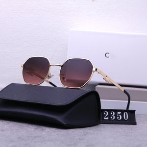 Designer Sunglasses For Men Women Retro Polarizing Eyeglasses Outdoor Shades PC Frame Fashion Classic Lady Sun glasses Mirrors 5 Colors With Box Celi2350