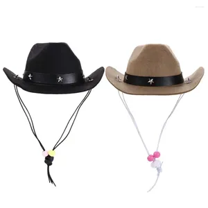 Dog Apparel Halloween Decoration Pet Products Western Cowboy Birthday Party Hat Cat Costume Supplies