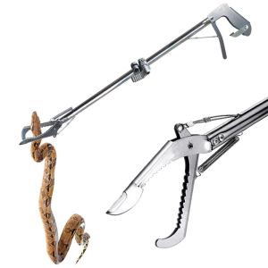 Suprimentos 47 polegada cobra tong coletor grabber ferramenta equipamento de captura profissional dobrável tong