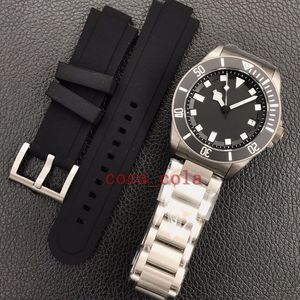 xF Maker Super Quality Watches 42mm 25600TB Black Dial Titanium Ceramic Beze Sapphire Glass CAL MT5612 Movement Mechanical Automat270o