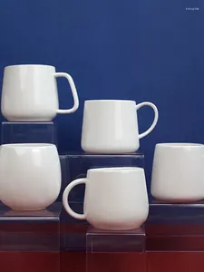 Tazze Bone China Mark Tazza per acqua Europea Semplice colazione in ceramica Caffè Regalo pubblicitario