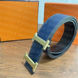 Designer Belts High Quality Men Fashion Leather Strap Ceinture Luxe Homme Gold Sier Letter Buckle Belt Highest Quality Classic Style Belt