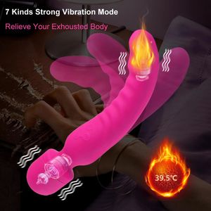 Potente vibratore vibratore con bacchetta magica per donne stimolatore del clitoride vibratore del punto G per le donne massaggiatore vaginale giocattoli adulti del sesso per donna 240311