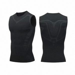 Sport Tank Tops Herr Tanktops ärmskjortor som kör gymkläder män träning fitn smal comptri ropa hombre z3fy#