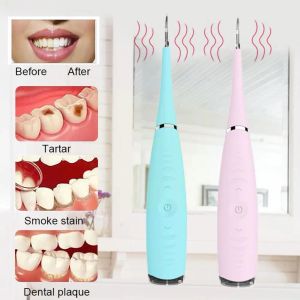 Irrigator Portable Electric Sonic Dental Scaler Tooth Cleaner Dentist Remover Dental Teeth Tartar Calculus Whitening Stains Cleaning B4L2