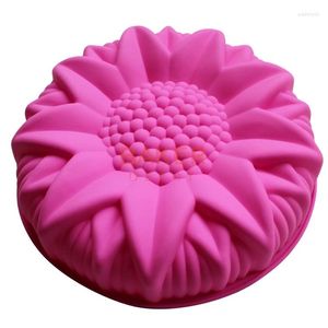 Strumenti per torte Stampo in silicone grande Stampi per dessert Stampi per pasticceria grandi per styling girasole SCM-003-3