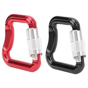 Accessori Moschettone da arrampicata Buona flessibilità Moschettoni professionali sicuri Arrampicata resistente per campeggio per parapendio per roccia