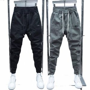 Spodnie Cargo Men streetwear cott Joggers Hip Hop Fi Sweatpants Mężczyzna swobodny harem spodnie Summer Harajuku Pants Mężczyźni kobiety P1it#