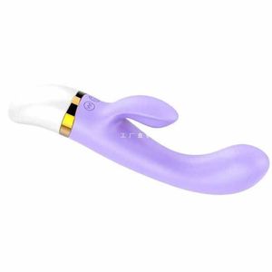 Venda o aparelho feminino Silicone Vibration Rod 12 Frequência Double Shock Fashion Style Charging Adult 231129