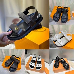 designer womens Fashion Sandals Slippers women slides Sexy Sandals mens luxurys designers real leather platform sandal Flats Old shoes Ladies Beach 35-45