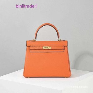 Una borsa da donna in pelle di mucca con motivo litchi New kelyys Borsa a tracolla portatile Gaoding Bag Messenger