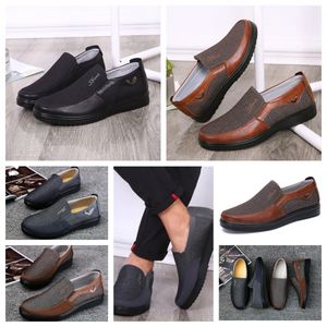 Обувь Gai кроссовки повседневная обувь мужчина одиночная деловая круглая носка для обуви.