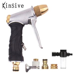 Guns NEW High Pressure Water Spray Gun Car Wash Hose Nozzle Garden Supplies Watering Sprinkler Cleaning Tools Water Gun Dropshipping