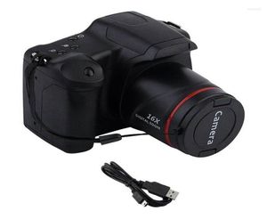 Digitalkameror Portable Travel Vlog Camera Pography 16x Zoom 1080p HD SLR Antishake PO för live stream9762906