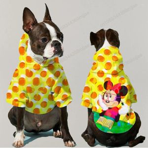 Dog Apparel Hooded Clothes For Dogs Pullover Pug Minimalist Clothing Cats Apparels Puppy Winter 2024 Small Costume Pet Suit